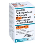 Eisen Iii-carboxymaltose-ratio 50mg Eisen/ml 500mg 1X10 ml