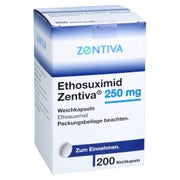 Ethosuximid Zentiva 250 mg Weichkapseln 200 St