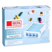 Produktabbildung: Wepa 7 Tage Compact Wochenmagazin Weiß/blau 1 St