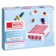 Produktabbildung: Wepa 7 Tage Compact Wochenmagazin Weiß/pink 1 St