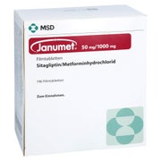 Janumet 50 Mg/1000 mg Filmtabletten 196 St