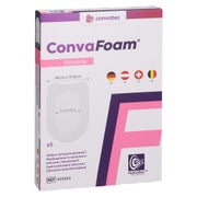Convafoam Silicone Verband Multisite 14x19,8 Cm 5 St