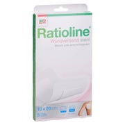 Produktabbildung: Ratioline Wundverband 10x20 Cm Steril 5 St