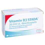 Vitamin D3 Stada 20.000 I.e. Weichkapseln 50 St