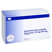Ezetimib/atorvastatin Heumann 10 Mg/40 Mg Filmtab. 100 St