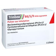 Trimbow 88/5/9 µg 360ed Plv.z.inhalation Nexthaler 3 St