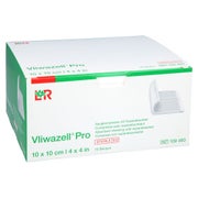 Vliwazell Pro Superabsorb.kompr.steril 10x10 Cm 10 St