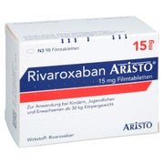 Rivaroxaban Aristo 15 Mg Filmtabletten 98 St