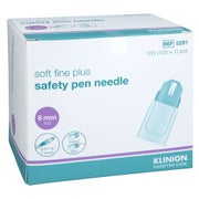 Klinion Soft Fine Plus Safety Pen-nadeln 30 G 8 Mm 100 St