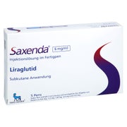 Produktabbildung: Saxenda 6 mg/ml Fertigpen 5x3 ml 5X3 ml