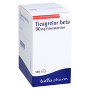 Ticagrelor Beta 90 Mg Filmtabletten 168 St
