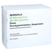 Serroflo 25 µg/250 µg 3x120 Hub Dosieraerosol 3 St