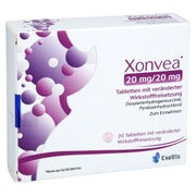Xonvea 20 Mg/20 Mg Tabl.m.veränd.wirkst.-freis. 20 St