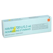 Havrix 720 Kinder Inj.-susp.i.e.fertigspritze 1X0,5 ml