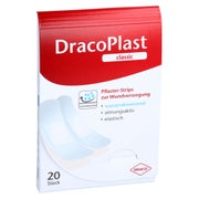 Dracoplast Classic Pflasterstrips Weiß 20 St