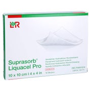 Suprasorb Liquacel Pro 10x10 Cm Kompressen 10 St
