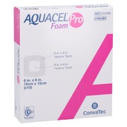 Aquacel Foam Pro 15x15 Cm Hydrofiber Schaumverband 10 St