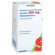Sevelamercarbonat Sandoz 800 Mg Filmtabletten 180 St