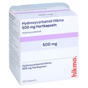 Hydroxycarbamid Hikma 500 Mg Hartkapseln 100 St