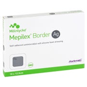 Mepilex Border Ag Schaumverb.10x12,5 Cm Steril 5 St
