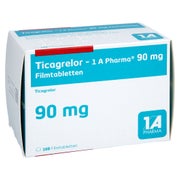 Ticagrelor-1a Pharma 90 Mg Filmtabletten 168 St