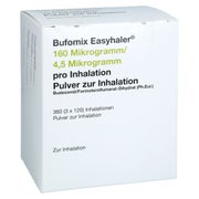 Bufomix Easyhaler 160/4,5 µg/dosis 3x120ed Inh.-p. 3 St