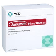 Janumet 50 Mg/1000 Mg Filmtabletten 196 St