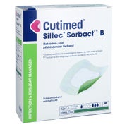 Cutimed Siltec Sorbact B Pu-verb.7,5x7,5 Cm 12 St
