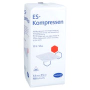 Es-kompressen Unsteril 7,5x7,5 Cm 12fach 100 St