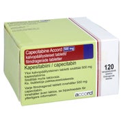 Capecitabin Accord 500 Mg Filmtabletten 120 St