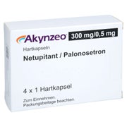 Akynzeo 300 Mg/0,5 Mg Hartkapseln 4 St