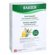 Produktabbildung: Rausch Vital Kapseln M.schweizer Kräuter 1 Monat 30X2 St