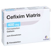 Cefixim Viatris 400 Mg Filmtabletten 5 St