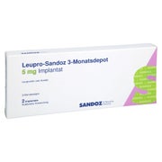 Leupro-sandoz 3-mon.-depot 5 Mg Implant.i.e.f.-sp. 2 St