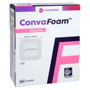 Convafoam Silicone Verband 10x10 Cm 10 St