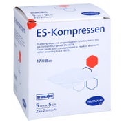 Es-kompressen Steril 5x5 Cm 8fach 25X2 St