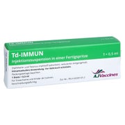 Td-immun Injektionssuspension Einzeldosis-fertigsp 1X0,5 ml