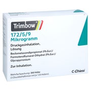 Trimbow 172 µg/5 µg/9 µg 120 Hub Druckgasinhalat. 3 St