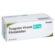 Ticagrelor Vivanta 60 Mg Filmtabletten 168 St