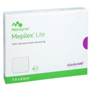 Mepilex Lite Schaumverband 7,5x8,5 Cm Steril 5 St