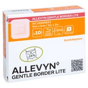 Allevyn Gentle Border Lite 5x5 Cm Schaumverb. 10 St