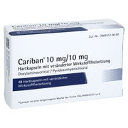 Cariban 10 Mg/10 Mg Hartk.m.veränd.wirkst.-frs. 48 St