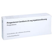 Progesteron Carefarm 25 Mg Inj.-lösung Dsfl. 14 St