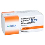 Rosuvastatin Zentiva 40 Mg Filmtabletten 98 St