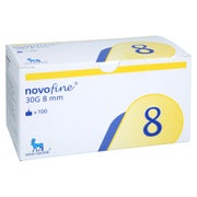 Novofine Nadeln 0.30x8 Mm 30g 100 St
