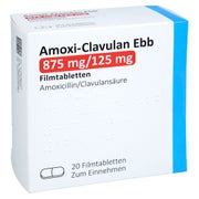 Amoxi-clavulan Ebb 875 Mg/125 Mg Filmtabletten 20 St