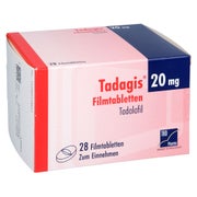 Produktabbildung: Tadagis 20 Mg Filmtabletten 28 St