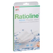 Ratioline Aqua Pflaster 10x20 Cm Steril Transp. 5 St