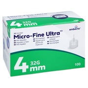 Micro-fine Ultra Pen-nadeln 4 Mm 32 G 100 St
